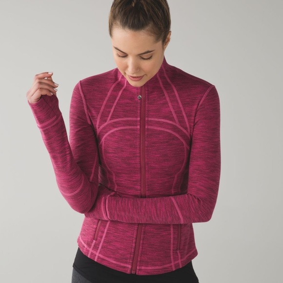 🌺Lululemon Define Jacket-Jacquard Berry Rumble🌺 - Picture 7 of 16